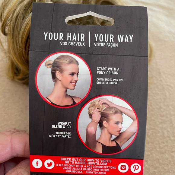 Set of 3 Hair clip on Hairdo’s - Picture 7 of 13